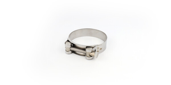 Hoseclamp stainless steel 1-Bolt M8 80 85MM