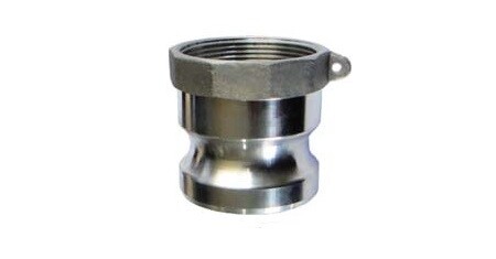 Camlock male connection with female thread type A stainless steel 4 7 bar