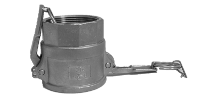 Camlock female connection with female thread type D stainless steel 11/2 18 bar