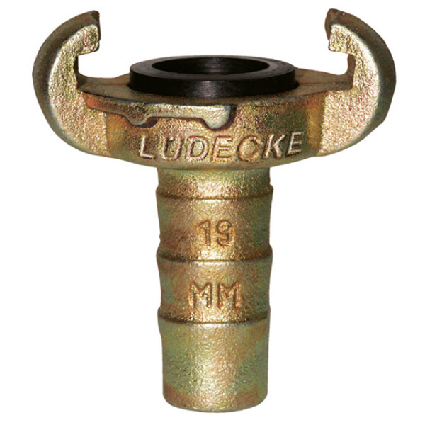 Ludecke claw coupling SKG 19 mm hose tail