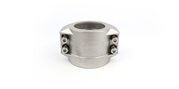 Safety clamps stainless steel 38 X 8 MM Range 53-56 MM