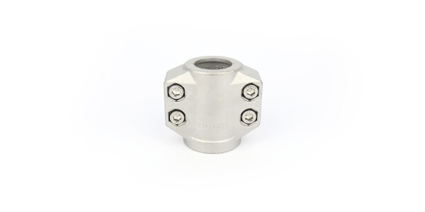 Safety clamps for steam stainless steel 25 X 7,5 MM Range 39-41 MM