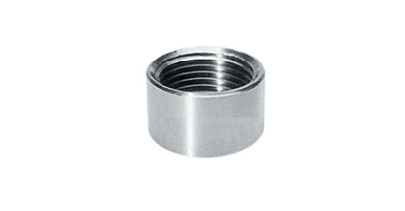 Stainless steel type NR270 half socket female x female BSP thread