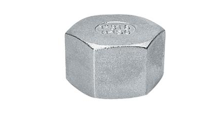 Stainless steel type NR300 round cap female BSP thread 4