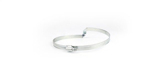 Bridge clamp galvanized steel range 115-135 MM