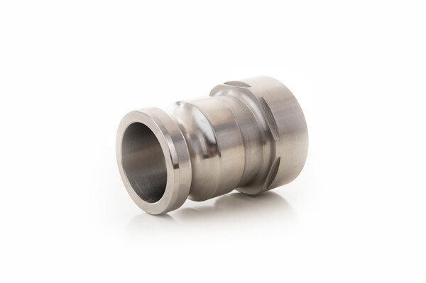 IBC adapter stainless steel S60x6 female x Camlock male 11/4