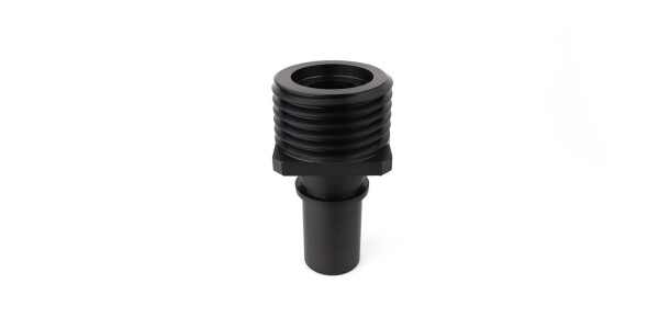 Akzo coupling male x hosetail with safety collar