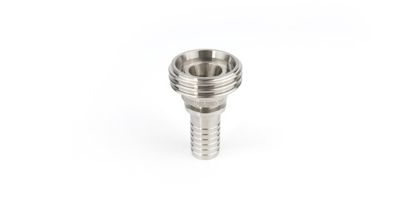 DIN 11851 Male thread with safety collar stainless steel DN50