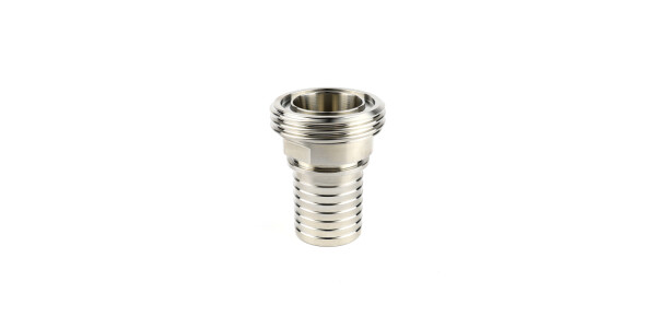 SMS 1145 Male thread with safety collar stainless steel