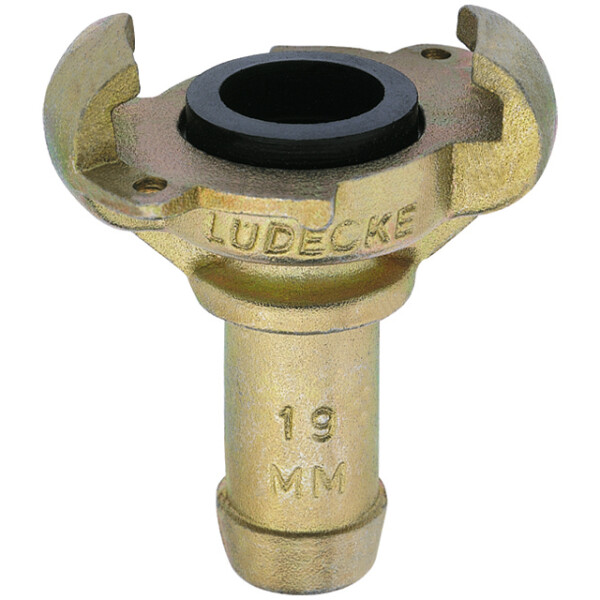 Ludecke claw coupling SKSS 13 mm hose tail