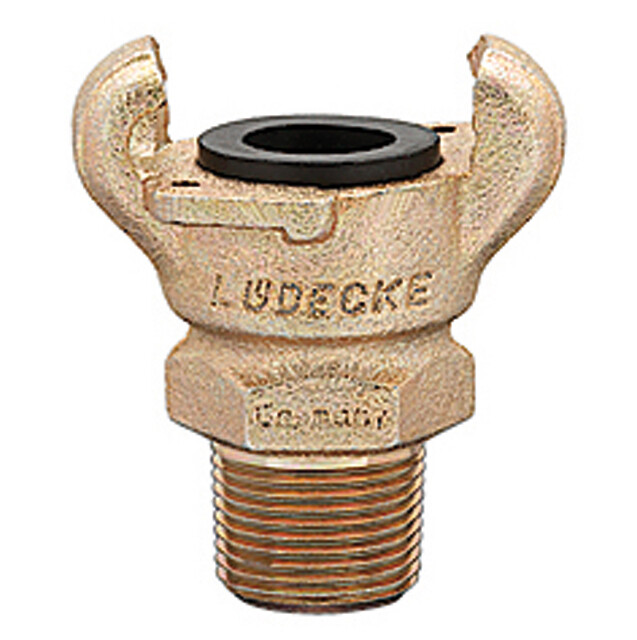 Ludecke claw coupling KAA 38 male thread 3/8