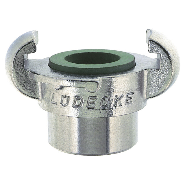 Lüdecke claw coupling KIG with female thread stainless steel
