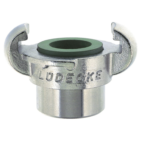 Lüdecke claw coupling KIG with female thread stainless steel