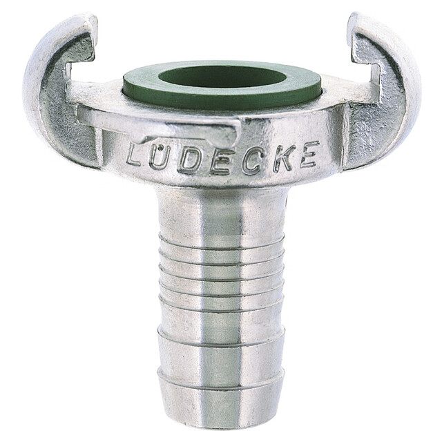 Ludecke claw coupling SKG 13 mm hose tail stainless steel