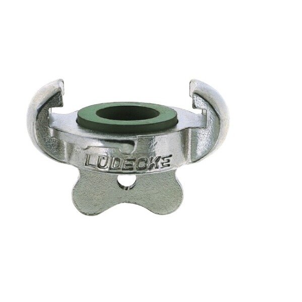 Ludecke claw coupling VKO stainless steel dust cap