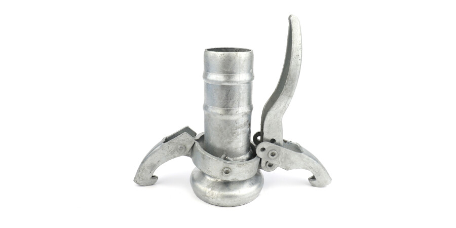 Perrot C78 female part with hosetail 50 x 50 mm