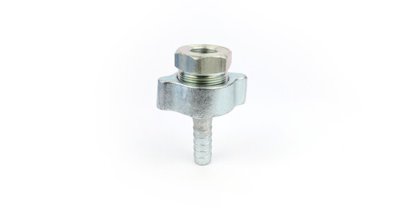 Steam coupling galvanised steel npt female thread 1/2