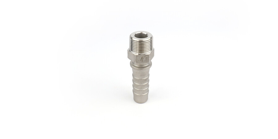 Steam coupling stainless steel bspt male thread 3/4