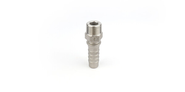 Steam coupling stainless steel bspt male thread 3/4