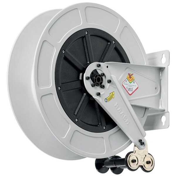 Hosereel S420 painted steel air / water 20 bar 20 mtr 5/16