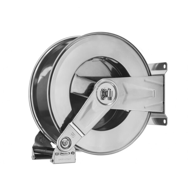 Hosereel HR1100 stainless steel 304 air / water / chemicals 20 mtr 1/2