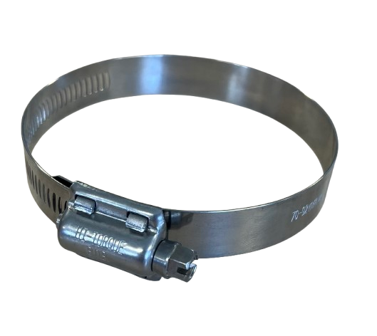 Hose clamp Hi-Torque W4 Stainless steel 304 50 - 70 mm