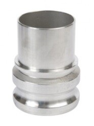 Camlock type ES Stainless Steel Smooth hosetail